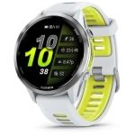 Garmin 010-02969-61 Forerunner 970 GPS 全方位鐵人運動錶 (逐夢白/躍動黃 (護蓋設計))